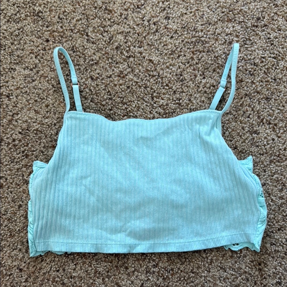 Aerie Aqua Lace Bralette